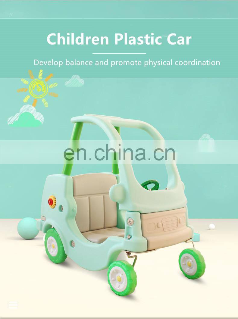 New Design Colorful Indoor Children Plastic Toy Ride on Princess Car Fire Truck Car