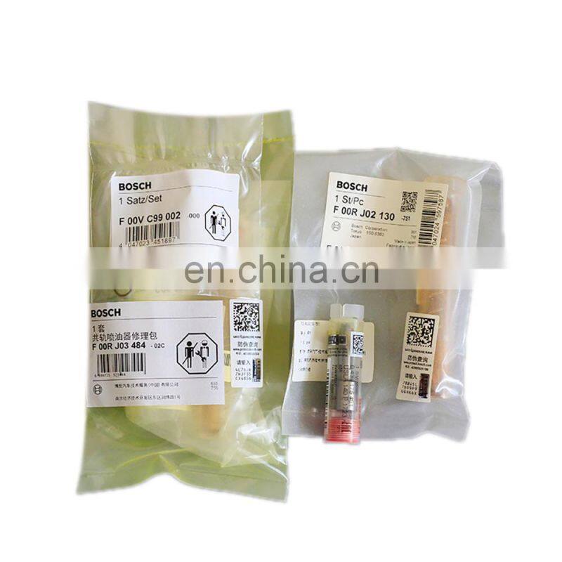 Original fuel common rail injector repair kit F00RJ03484 for 0445120123