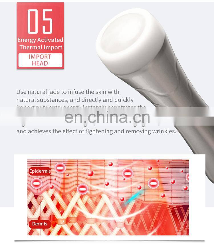 9 IN 1 Hydrogen Oxygen Jet Small Bubble Instrument Facial Cleansing Hydration Face Lift Activate Collagen Skin Care Machine