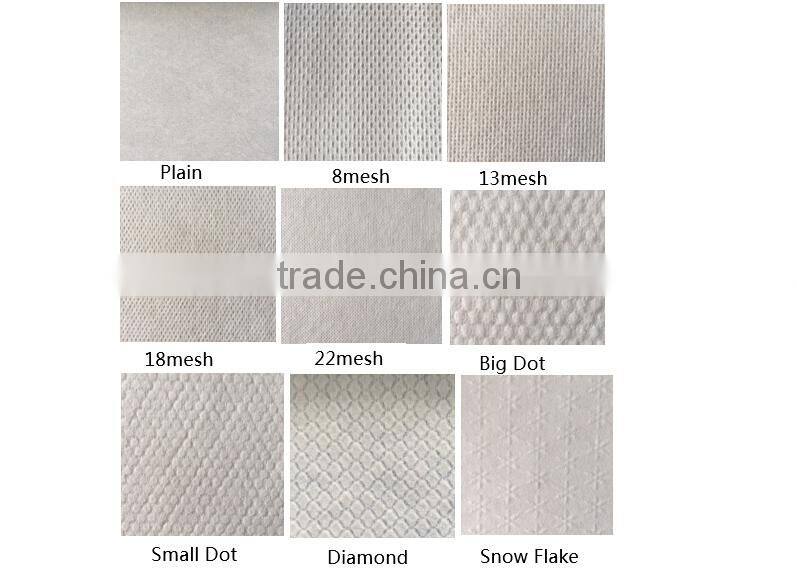 Cross Lapped Spunlace Fabric Raw Material for Facial Mask