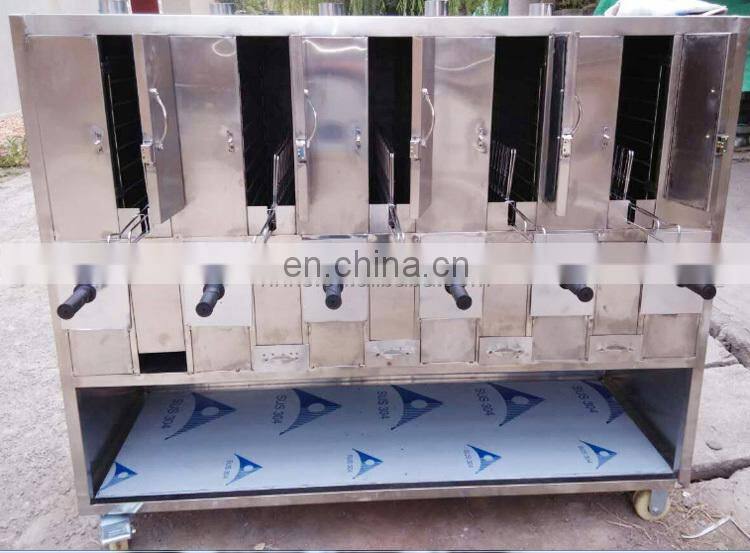 Automatic Smokeless Fish Roasting Machine/smokeless charcoal fish grill machine /ceramic charcoal bbq grills