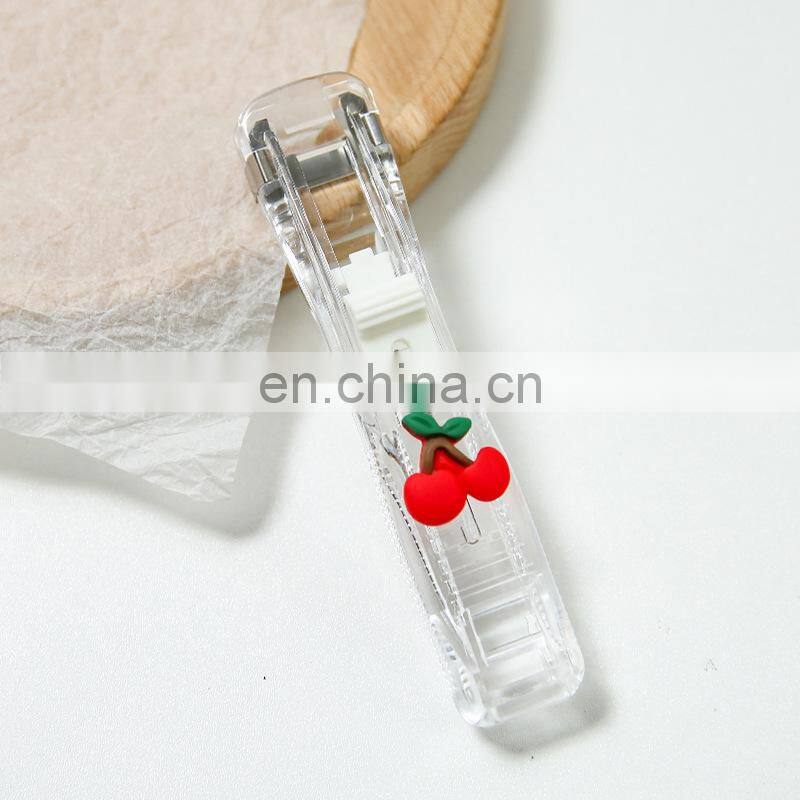 New Push Clip Stapler Staple Remover Binder Push Clamp Tape Dispenser Paper Clips Office Supplies Set Desktop Supplies
