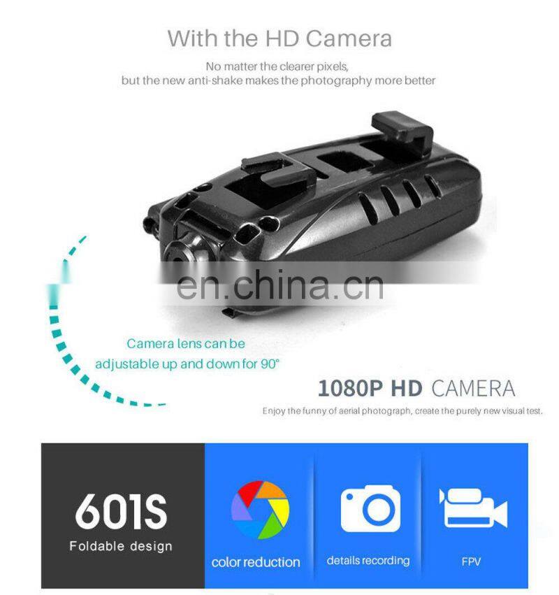 KY601S Foldable RC 1080P Wide Angle WIFI FPV Drones with camera HD Mini drone Helicopter Aircraft drone