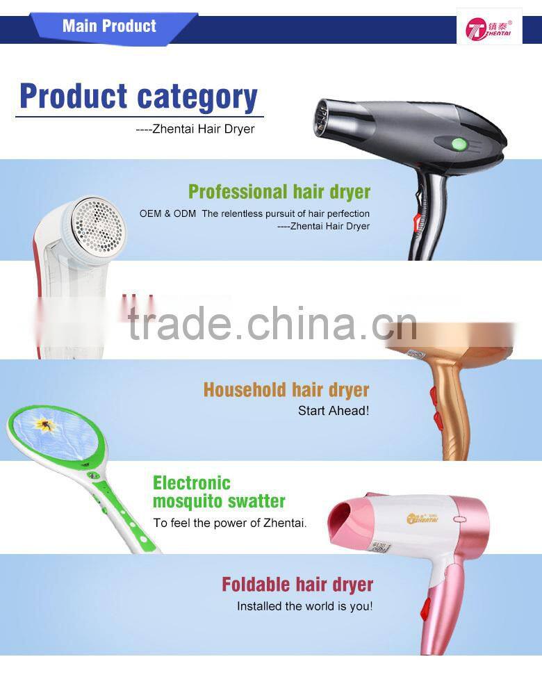 Foldable Hair Dryer Travel 220V Hair Dryer pass CB CE Test