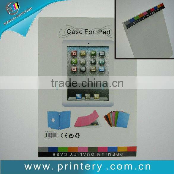 Ecofriendly glossy coated paper blister card for led packaging