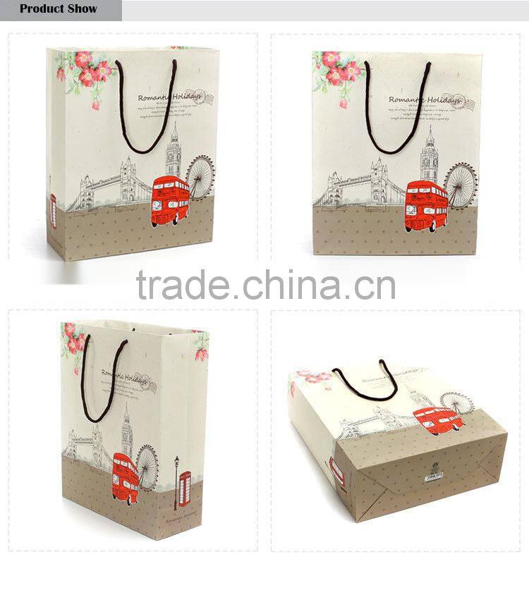 Ferris wheel pattern gift package bag