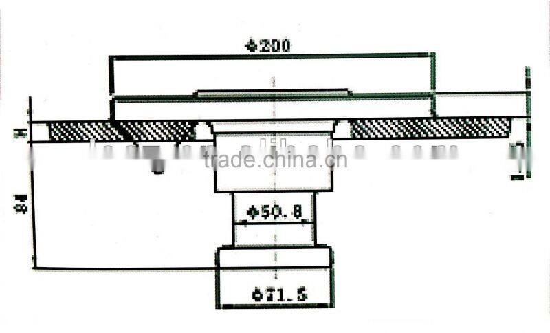 kingpin assembly and welded center