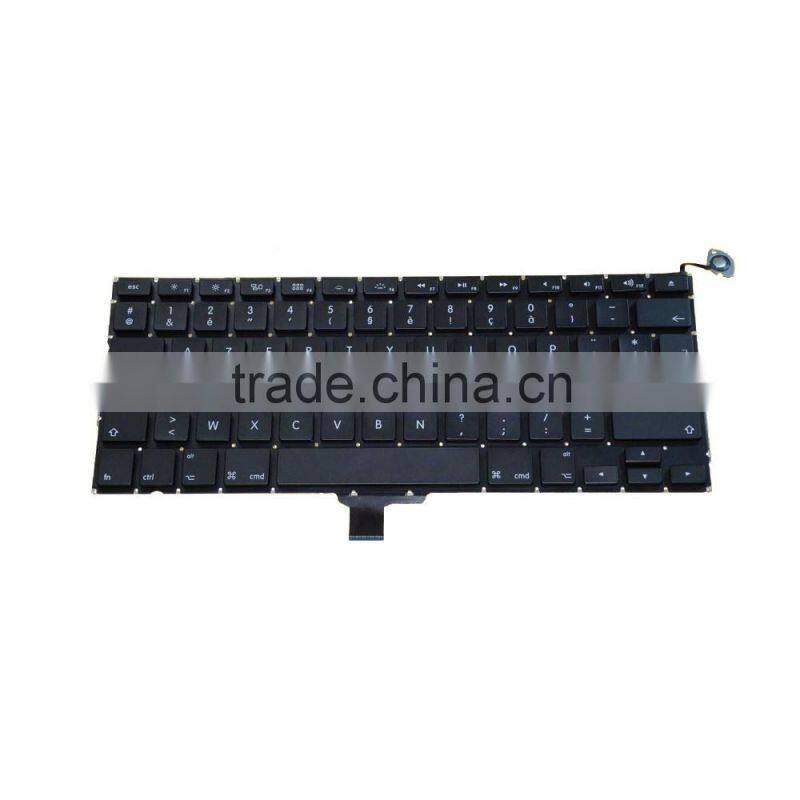 Shenzhen New FR french Layout Laptop Replacement Keyboard For Laptop Apple MacBook Pro 13" A1278 2009-2012