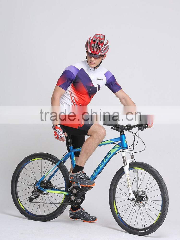 Wholesale custom made sublimation printed tights cycling wear