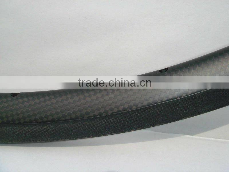 Hot seles carbon fiber bicycle tubular rims 700c 24mm