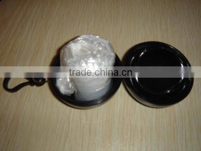 Emergency Disposable Poncho Ball Shape Raincoat