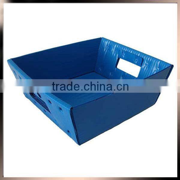 2015 cheap but durable corrugated plastic post office mail tote