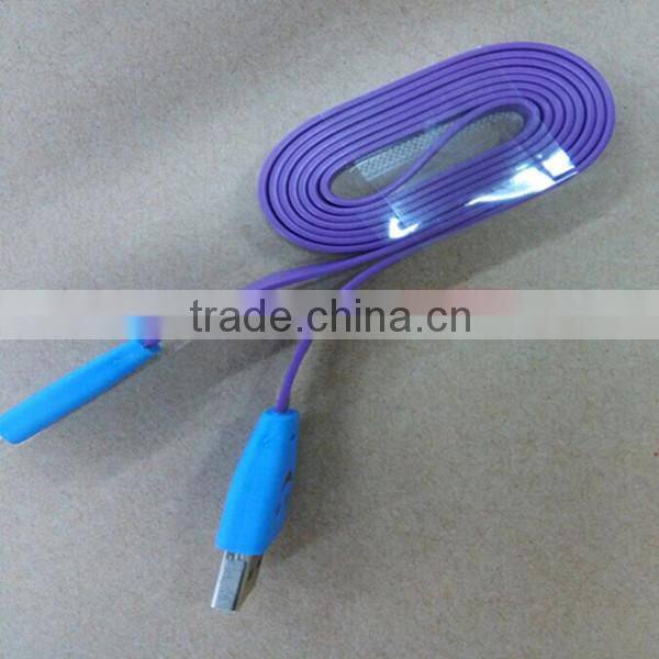 New 2015 LED Smiley Face Micro USB Cable for iPhone 6s 6G 5G