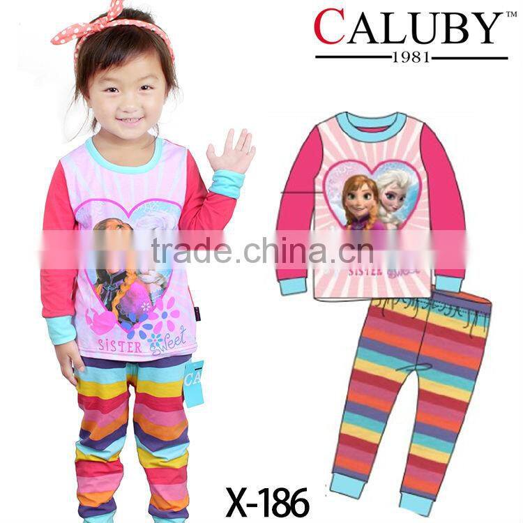 Lastest Hot Baby pajamas Cotton Baby Kids Sleepwear Children Clothing Sets