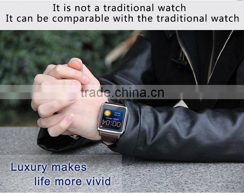 2016 Hot Bluetooth Smart Watch Wrist Watch U Smartwatch For Samsung S4/note2/3 Htc Lg Xiaomi Android Smart Phones