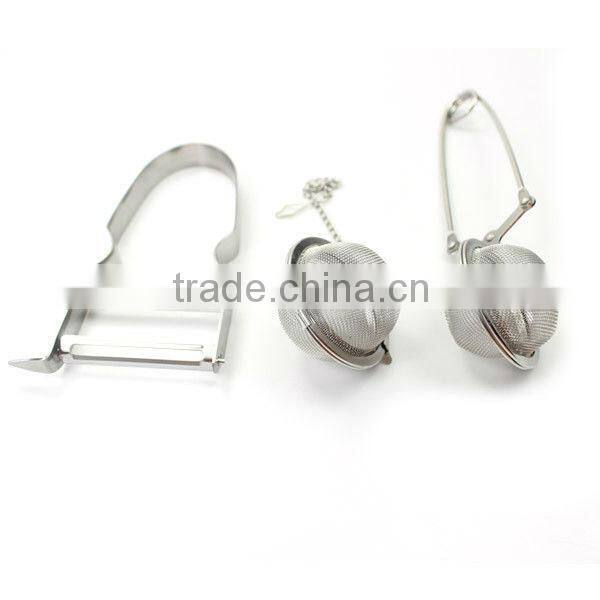 Kitchen tool stainless steel strainer spoon