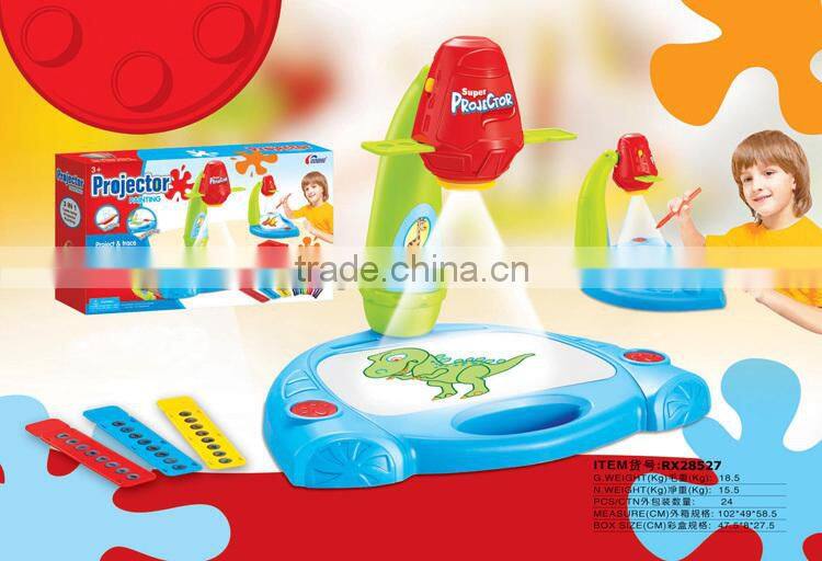 Newest educational kids flashing light toy projector led toys