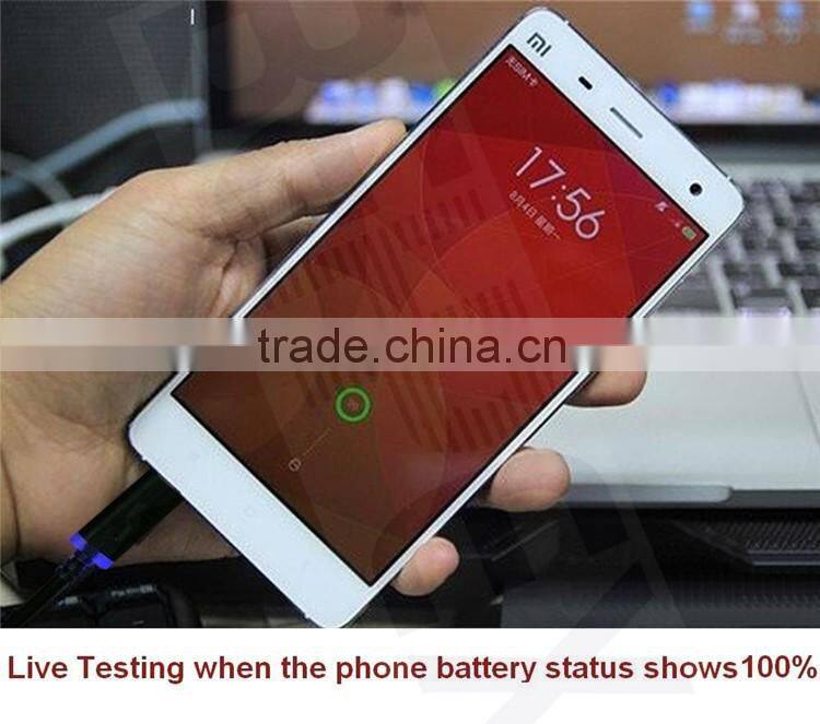 Classic Micro USB Charger Cable Cord with LED Light