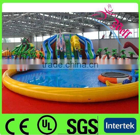 high quality inflatable water park / big inflatables commercial water park games / new inflatable aqua park