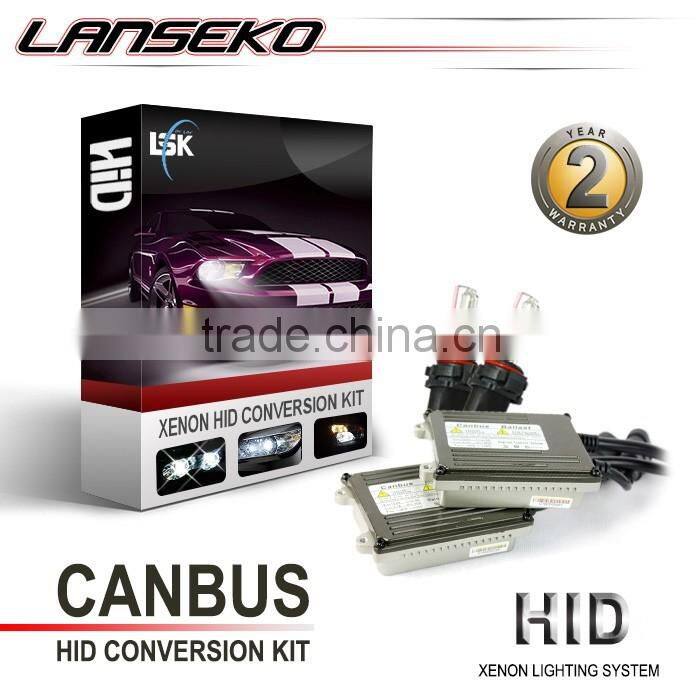 Lanseko good qulity xenon hid headlights 9007 with powerful CANBUS