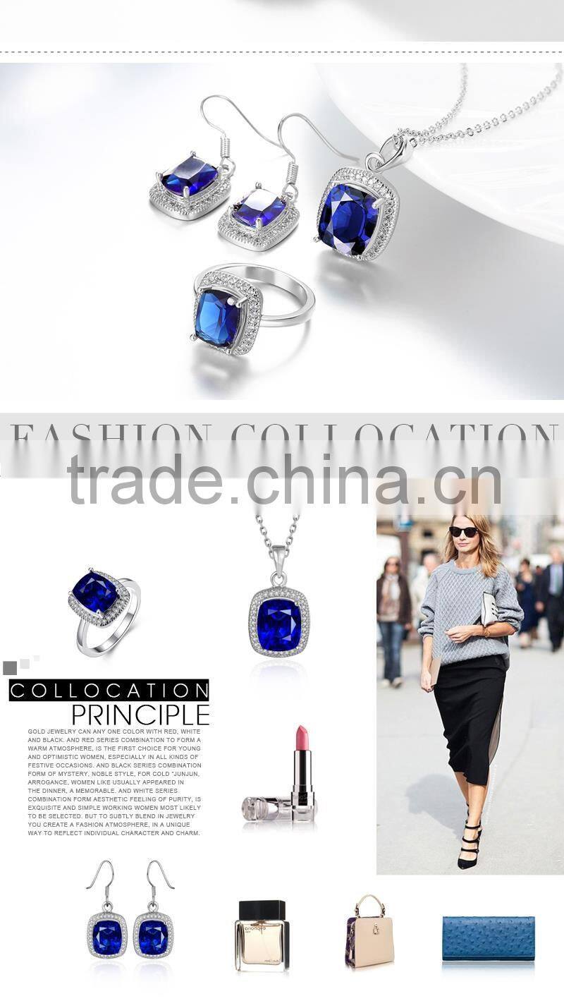 Fashion and modern jewelry 18K Gold Plating Jewelry Set