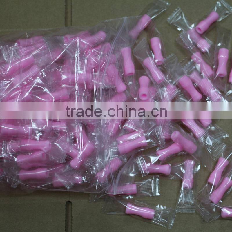wholesale testing 510 thread silicone rubber drip tip for electronic cigarette 510 disposable drip tip