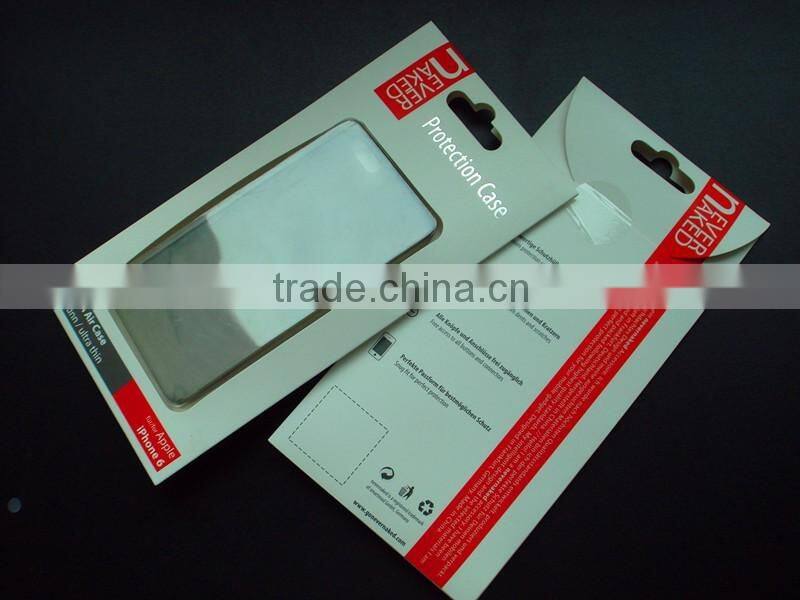 Personalized cardboard packaging for phone case