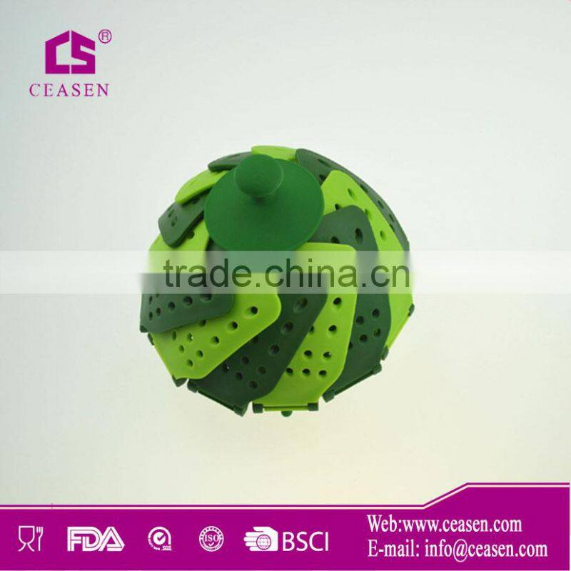 Plastic food steamer/cooking steamer for kitchenware