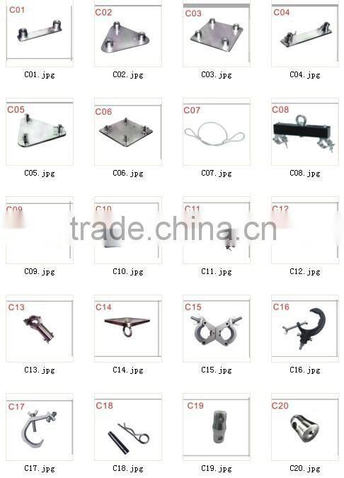 Aluminum truss accessories 4 holes base