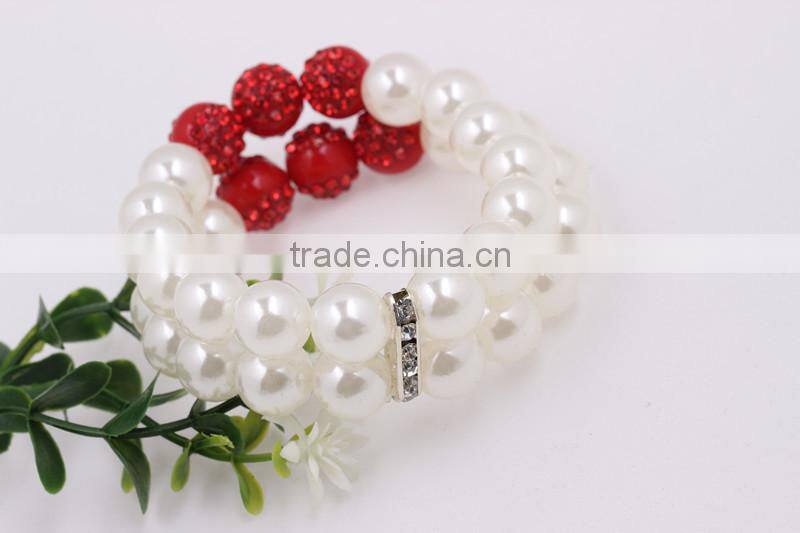 2014 Fashion Jade Bracelet CZ Diamond Beads Bracelet