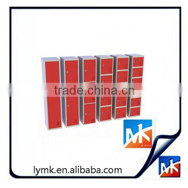 Middle drawer swing door steeel storage cupboard