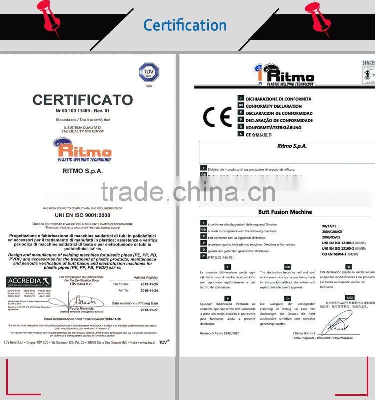 Offer factory price butt fusion machine