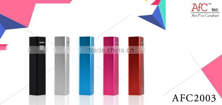 2200mAh square exquis cell phone external power bank