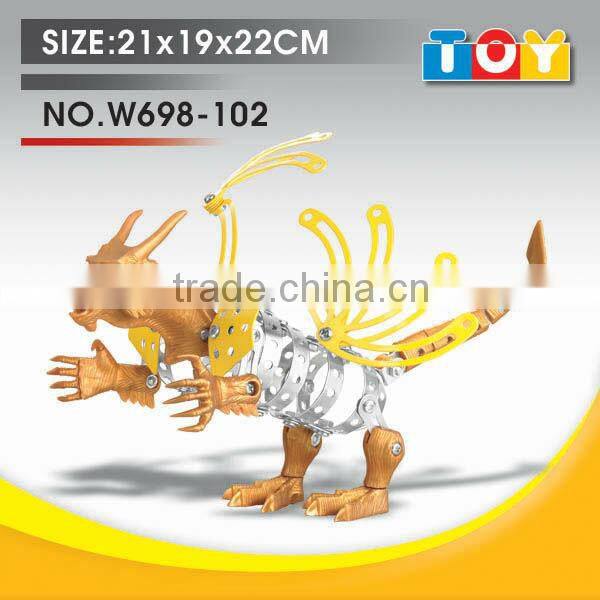 Most popular gift for child combined toy DIY scraper model