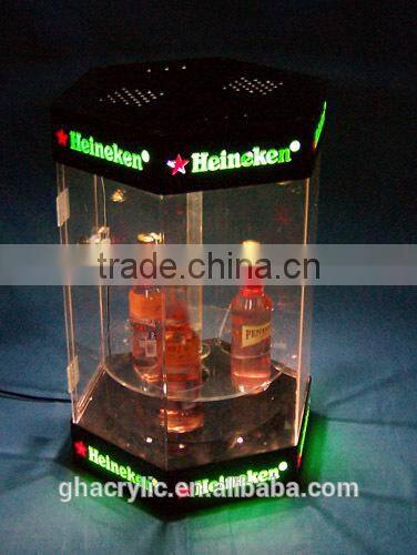 GH-RZ269 2014 Hot sale Different acrylic wine bottle rack display holder,Artistic design acrylic wine display rack