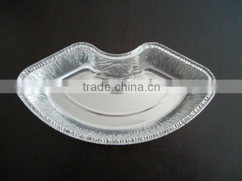 plain round foil container exported to Columbia