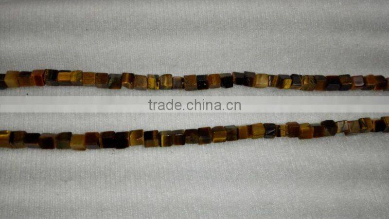 dalmatian gemstone cube beads