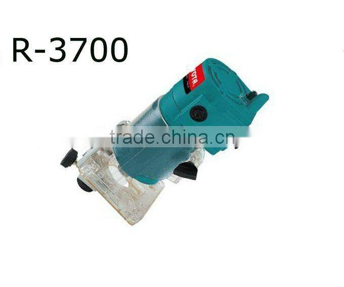 Fixed Base Laminate Electric Trimmer---R3703 6mm 350W