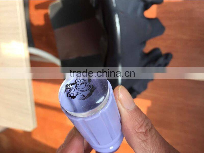 2016 New 2.8CM Clear Jelly Stamper +scraper Nail Art Stamp Collection Set-Manicure Image Plates Stamping Accessories Kit ST16