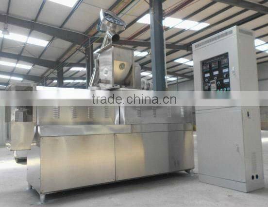 Multi-functional wide output range extruded cat feed production line 86-15003847743