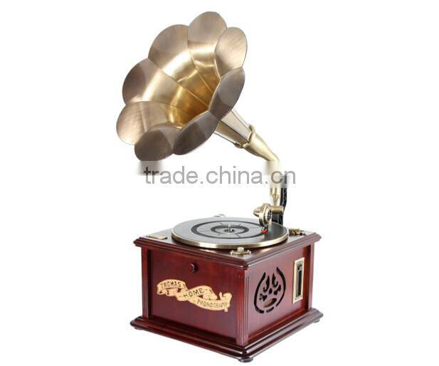 2015 New design Music Box phonograph series Brown