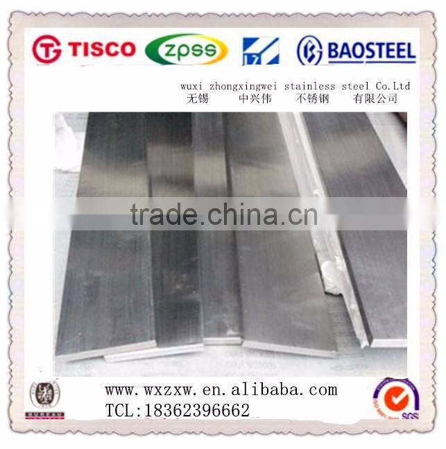 Excellent mirror surface 401 astm stainless steel flat bar