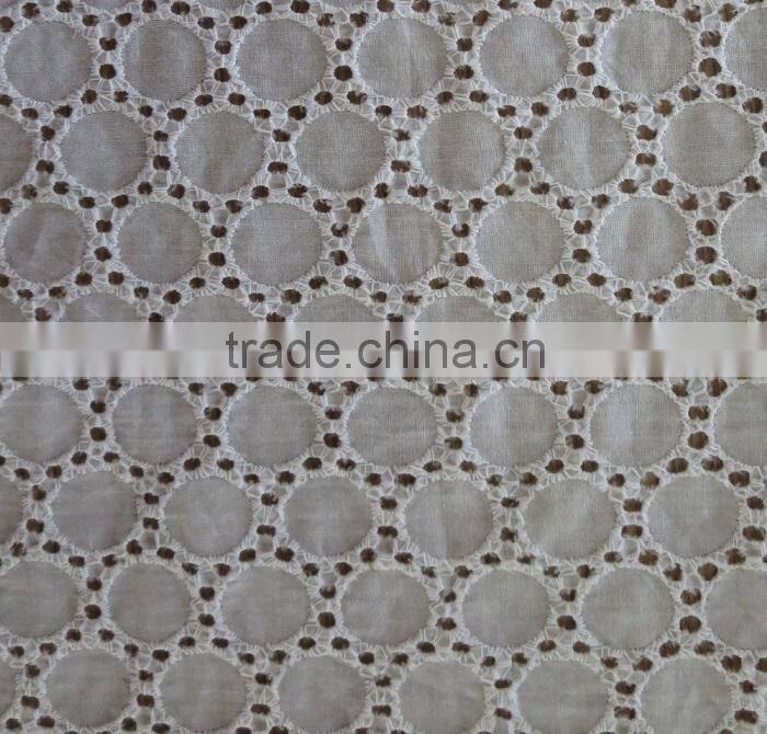 Italian cotton fabric embroidery cotton embroidery lace fabric