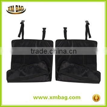 2016 Newly Designed Washable Kick Mats Back Seat Protector Two Pack Storage Organizer Pocket