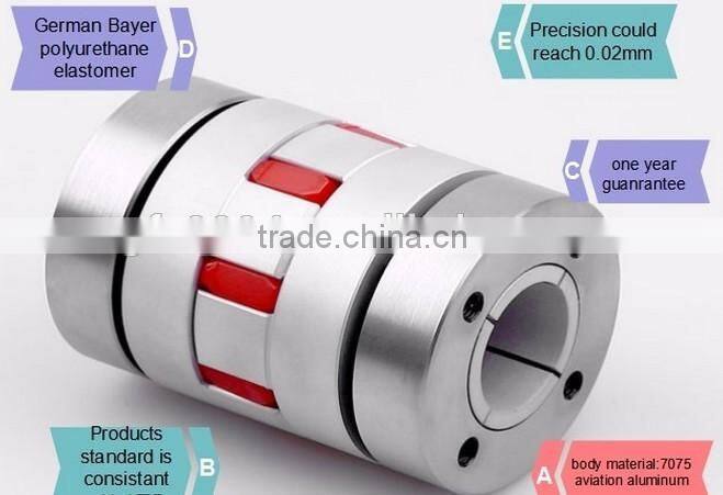 GFC 95 mm pipe quick flexible rubber shaftcoupling