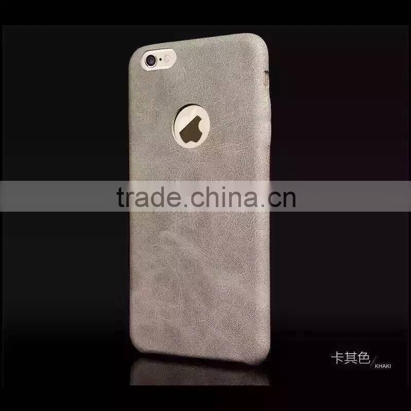 GENUINE ORIGINAL PU LEATHER With LOGO HOLE Case Cover For IPHONE 6 6S 6PLUS