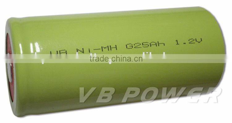 Nimh rechargeable High Drain battery AA SC 1.2V 1200mah Nickel metal hydride rechargeable battery