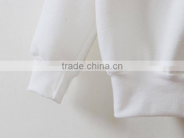 Winter new Korean Women o-neck long-sleeved sweaters printing no zipper hoodie jacket