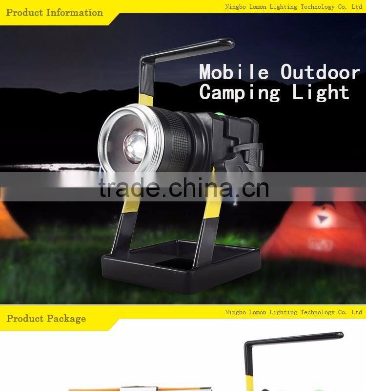 10W 20w 30w 50w Portable Powered Work Light Rechargeable Outdoor Led Flood Light