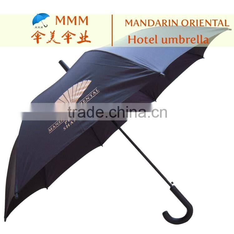 2016 NEW HOTEL wooden fiberglass stick umbrella